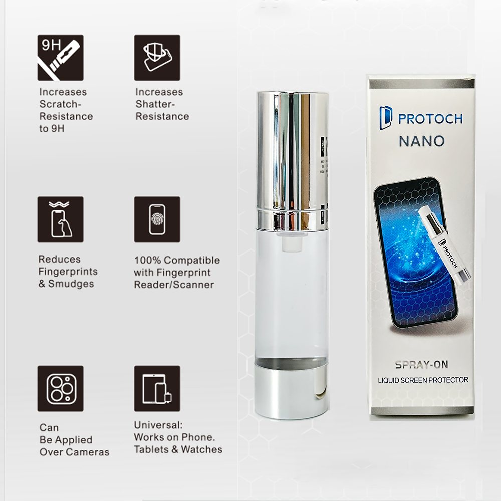Invisible Nano Liquid Screen P - Oleophobic Coating Spray recension och pris