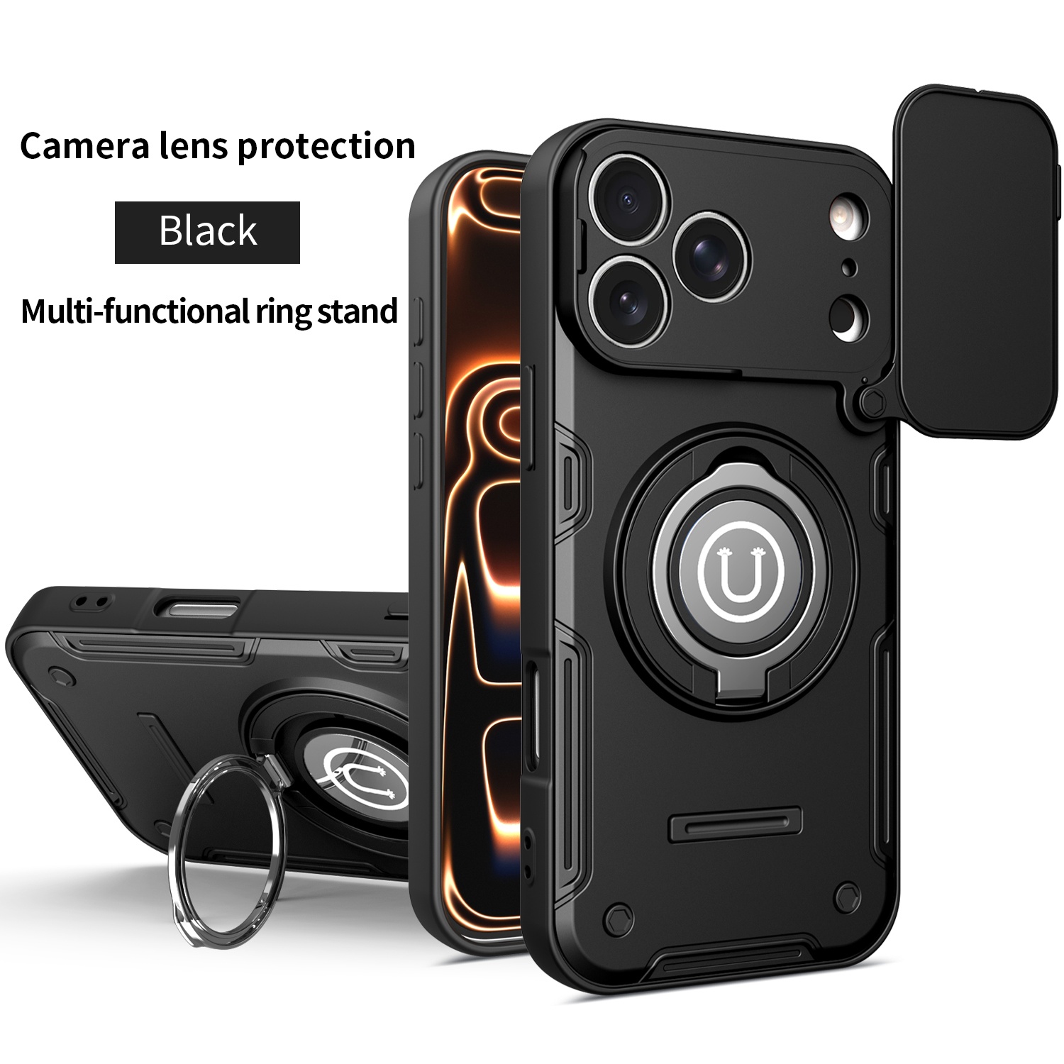 Shockproof Power Slide Camera  - Camera Lens Protector recension och pris
