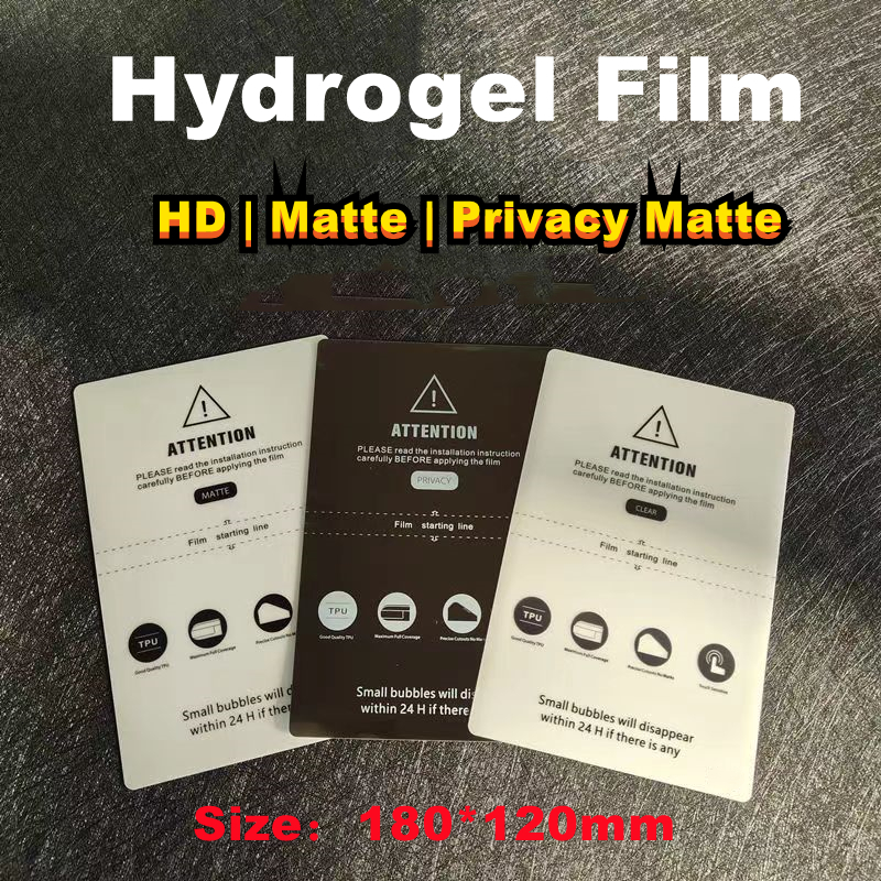 50PCS HD MATTE Privacy Frosted - Screen Protector Cutter recension och pris