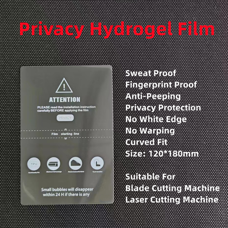 50PCS HD MATTE Privacy Frosted - Screen Protector Cutter recension och pris