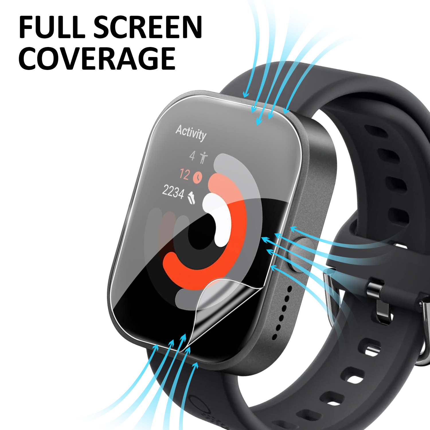 HD Clear TPU Hydraulic Screen  - Smartwatch Screen Film recension och pris