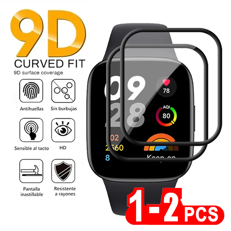 2 Pcs Tempered Glass for Redmi - Smartwatch Screen Film recension och pris