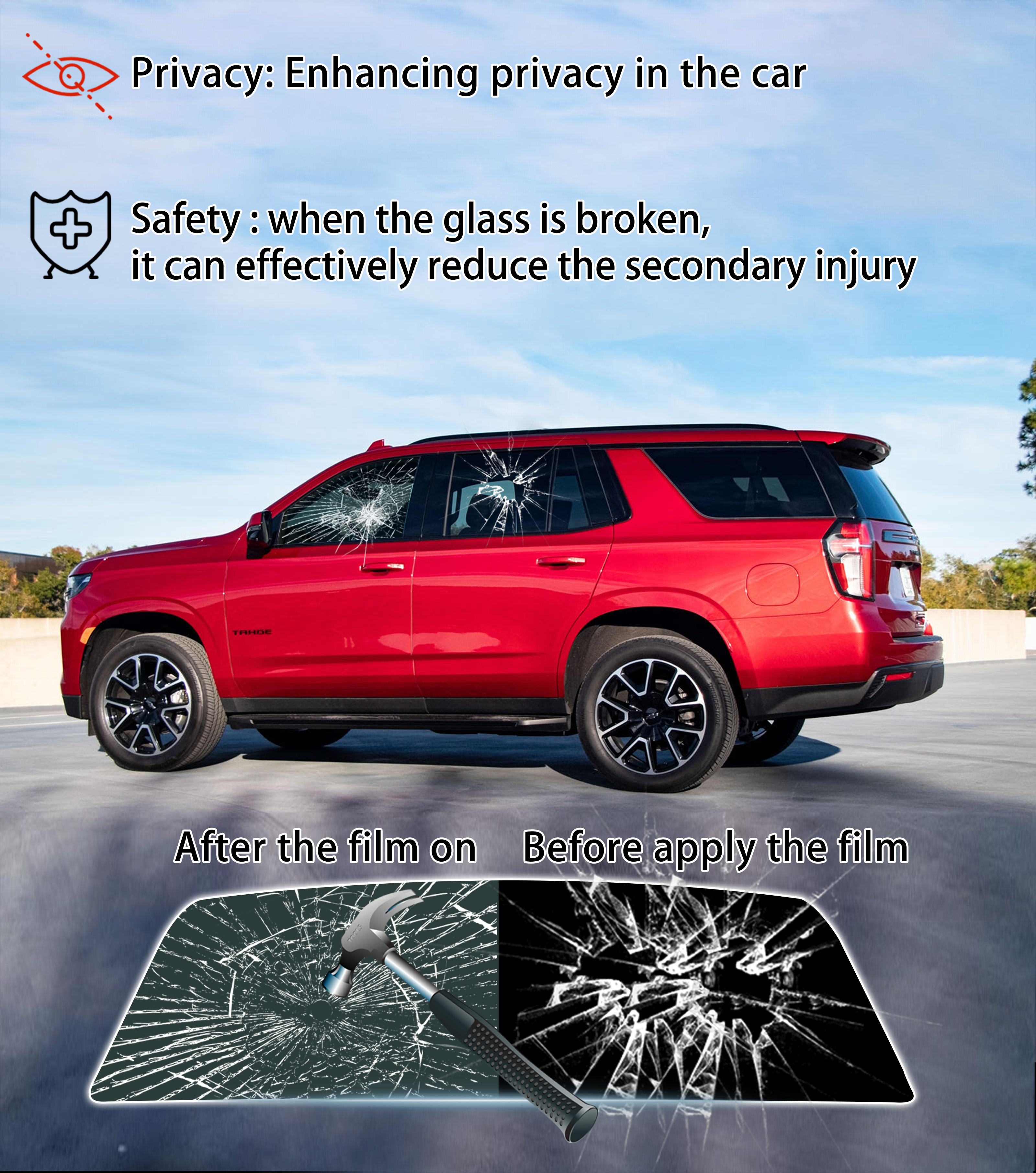 Pre-Cut Window Tint for Ford M - Glass Protector Auto recension och pris