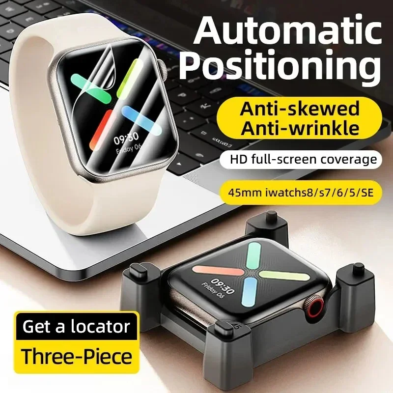 Hydrogel Film For Apple Watch  - Screen Alignment Tool recension och pris
