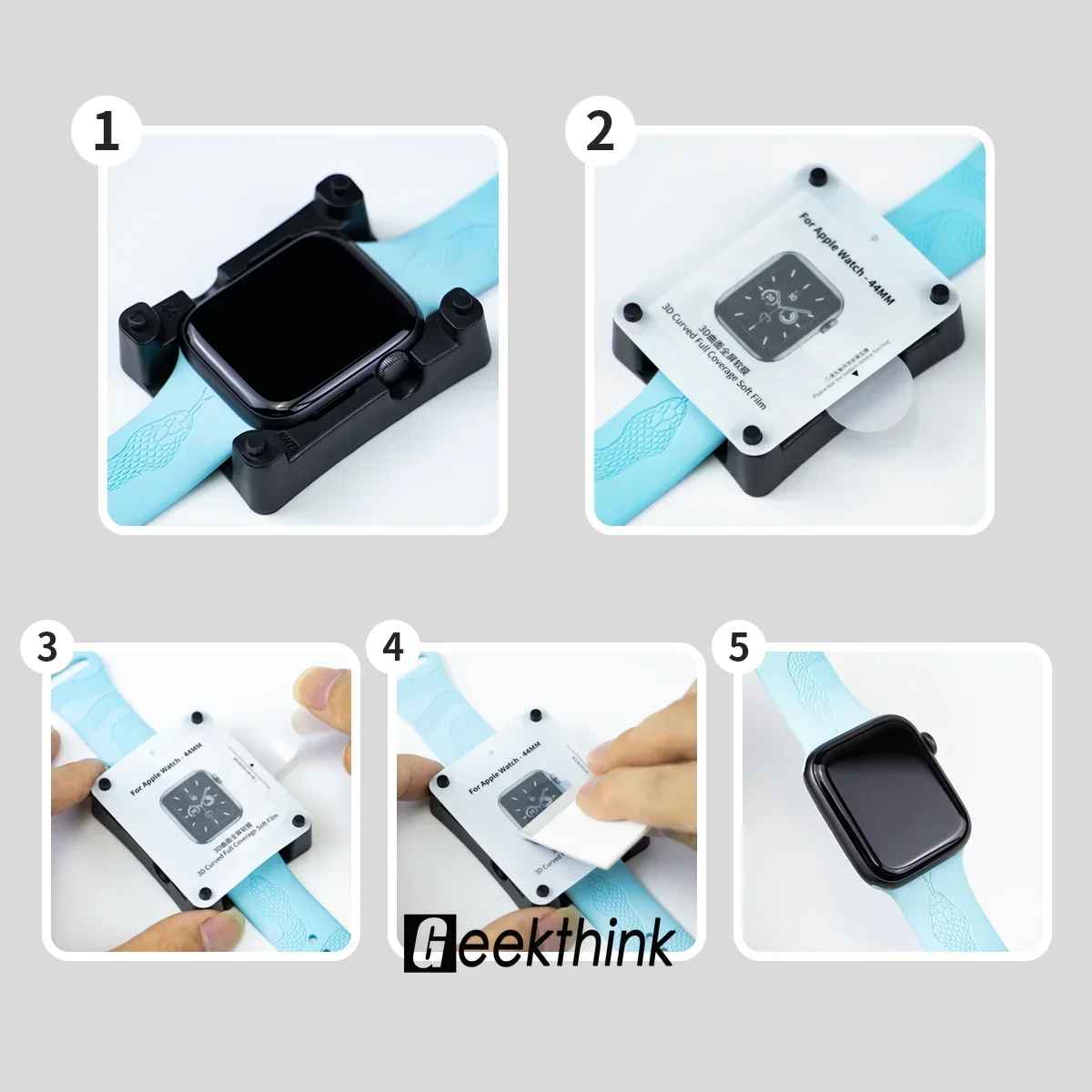Hydrogel Film For Apple Watch  - Screen Alignment Tool recension och pris